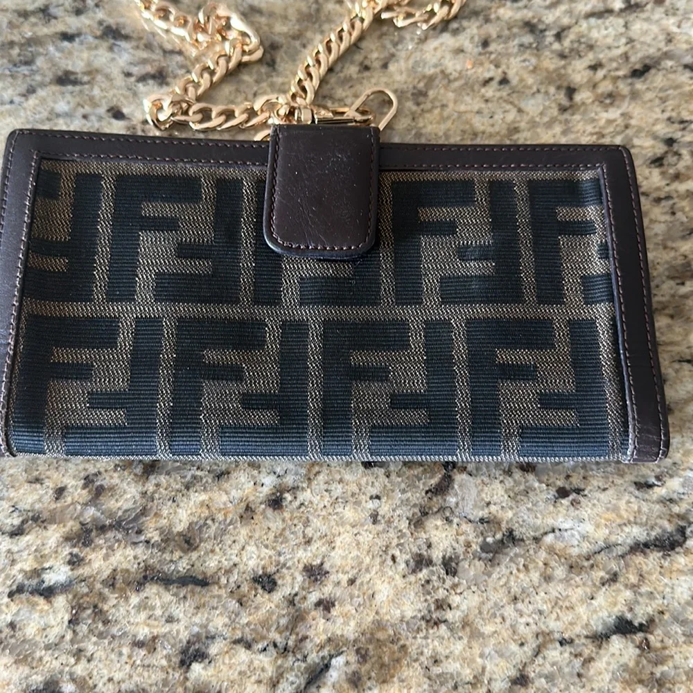 Fendi Zucca Wallet - Picture 2 of 7